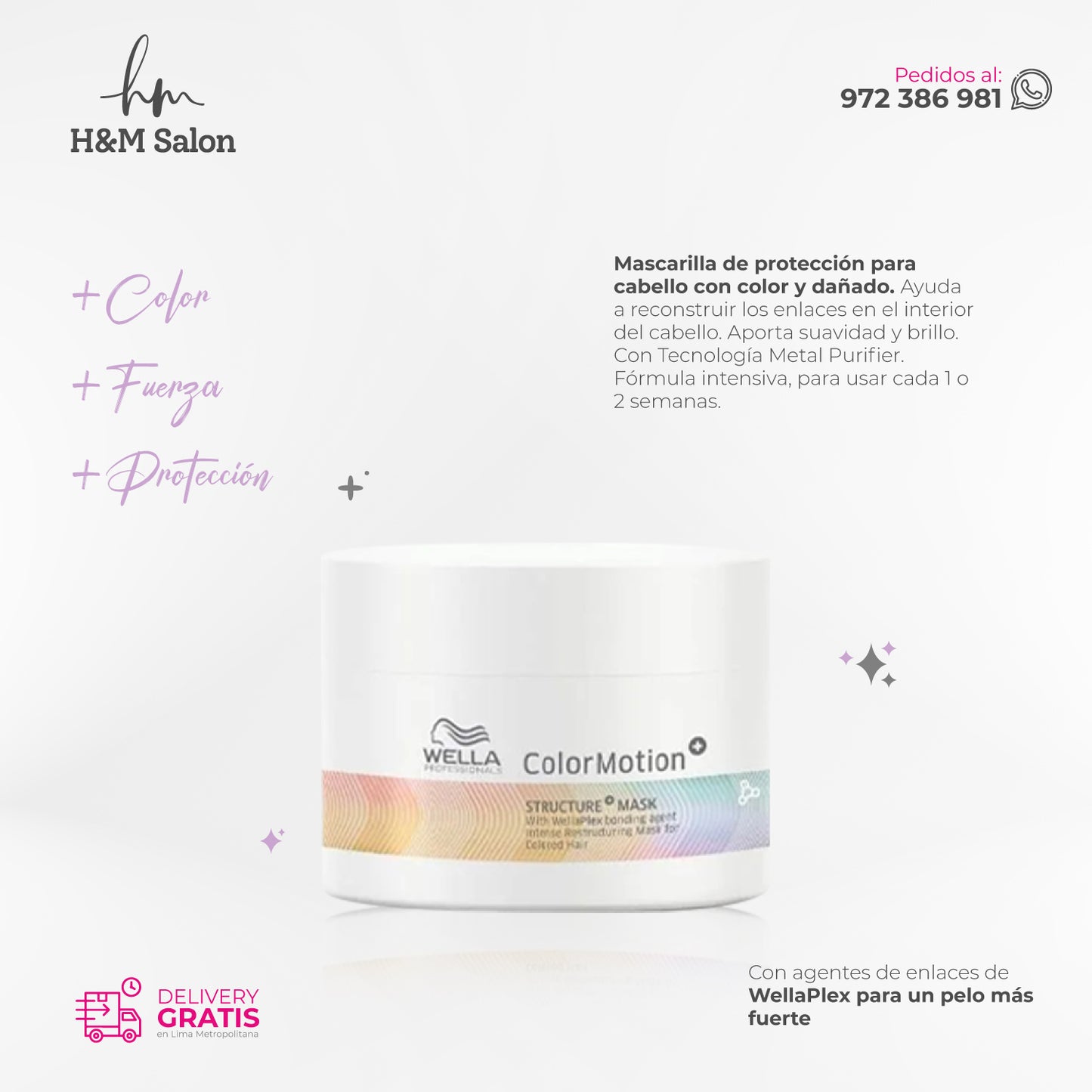 WELLA - COLOR MOTION DUO shampoo + mascara