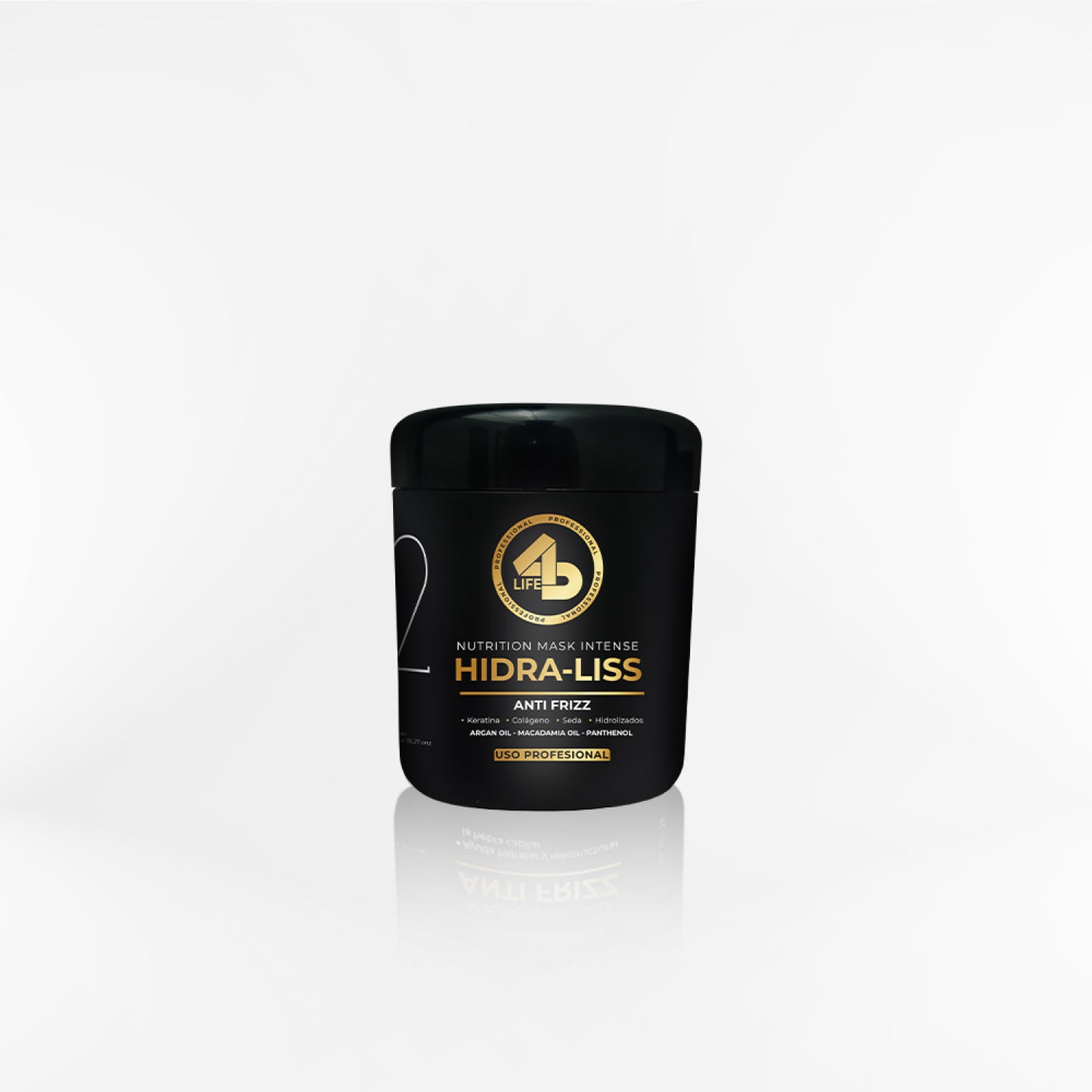 4D LIFE PROFESSIONAL - Mascarilla post alisado HIDRA-LISS 1 K