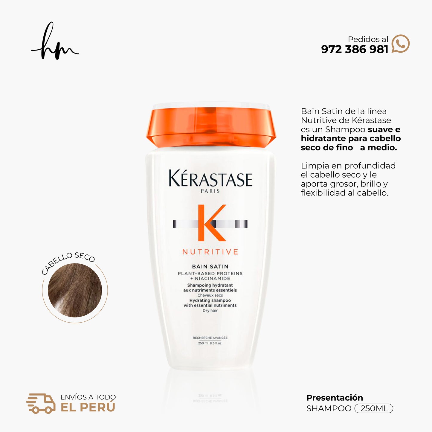KÉRASTASE Nutritive • Shampoo Bain Satin 250ml