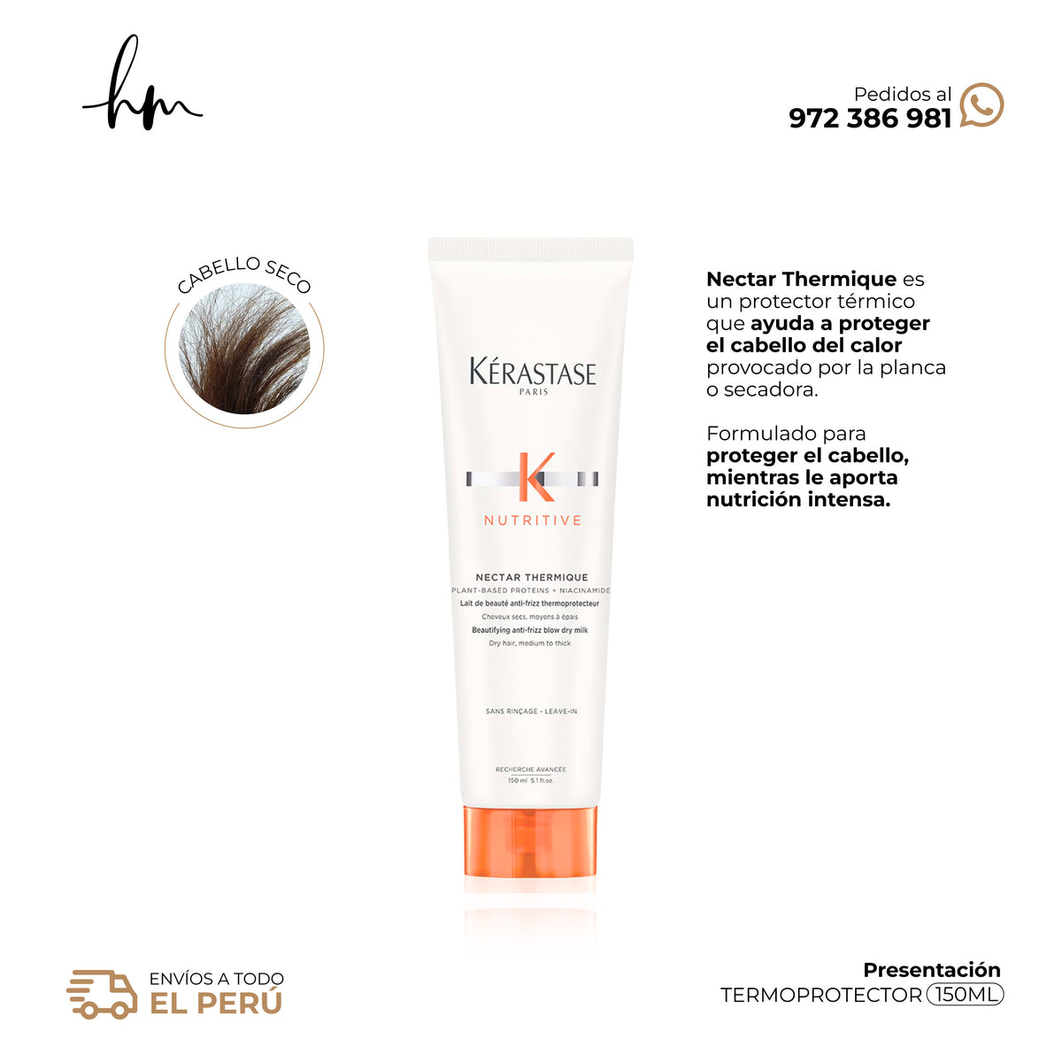 KÉRASTASE Nutritive • Termoprotector Nectar Thermique 150ml