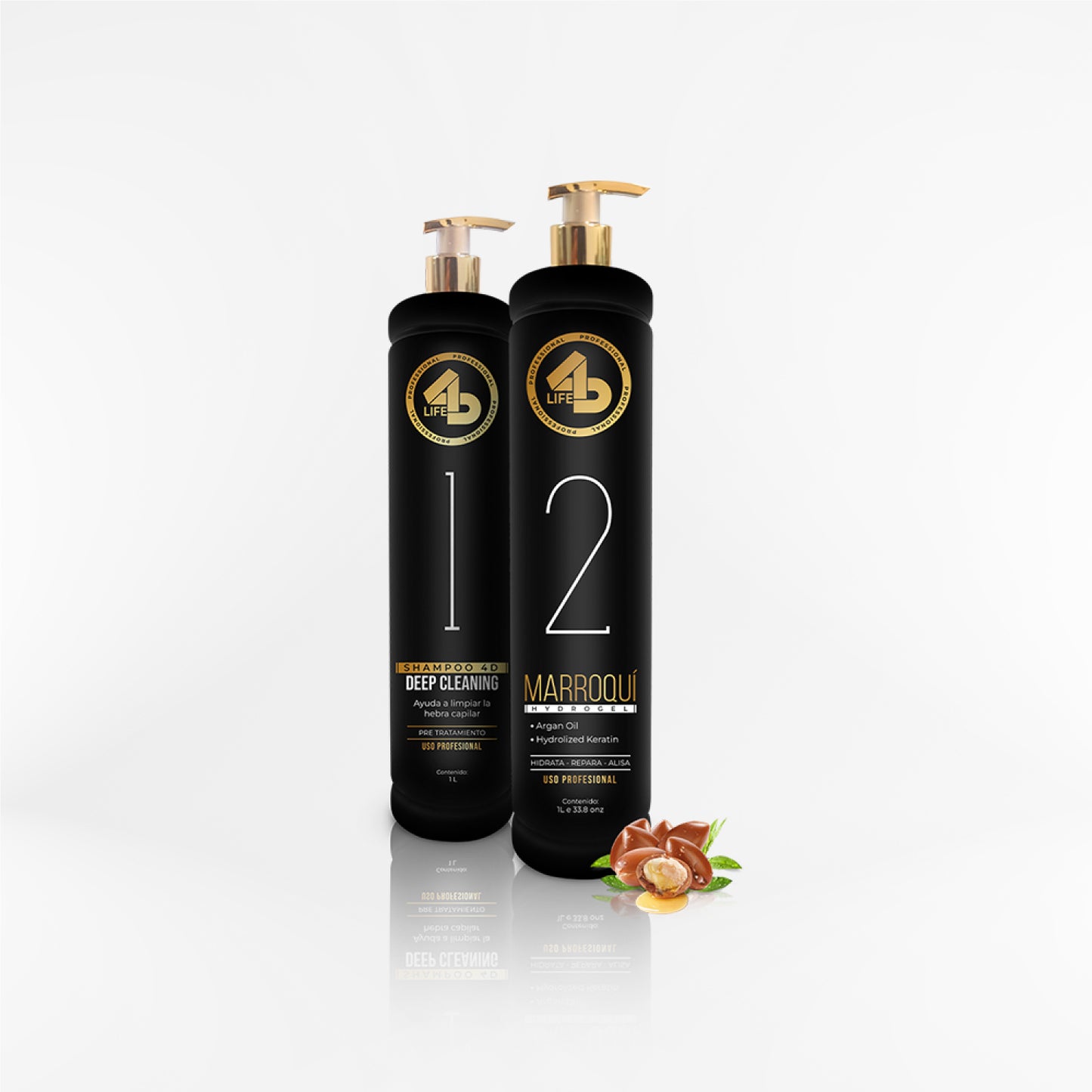 4D PROFESSIONAL - ALISADO MARROQUI 4D 1L