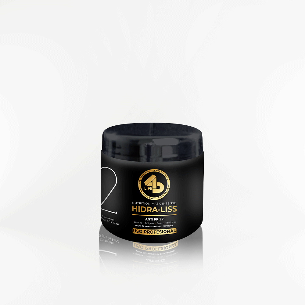 4D LIFE PROFESSIONAL - Mascarilla post alisado HIDRA-LISS 400 gr