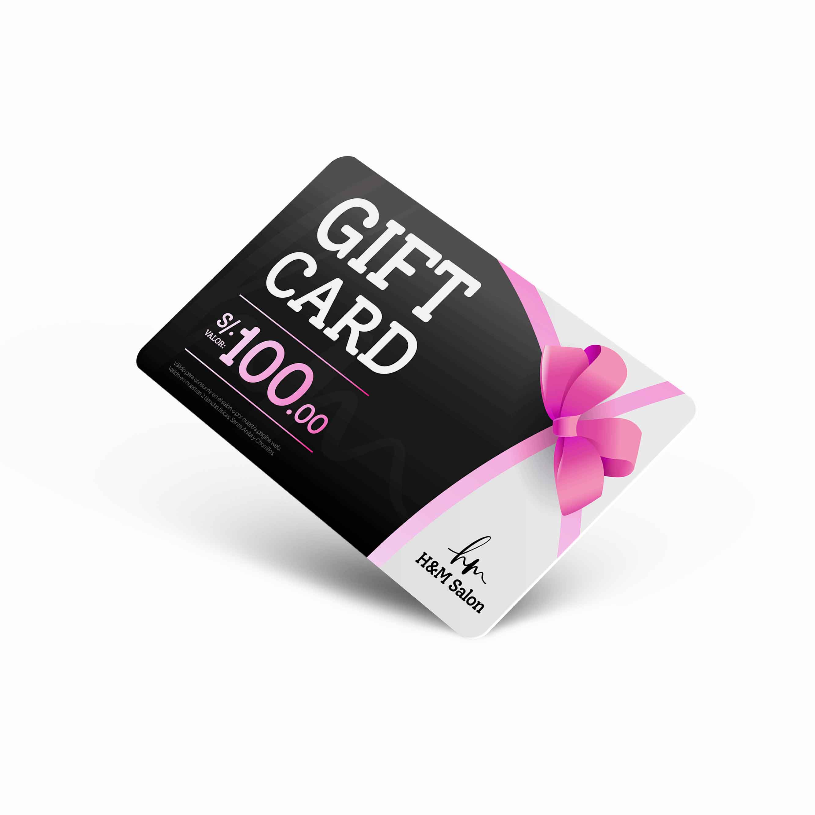 GIFT CARD 100 – H&M Salon - Main Image