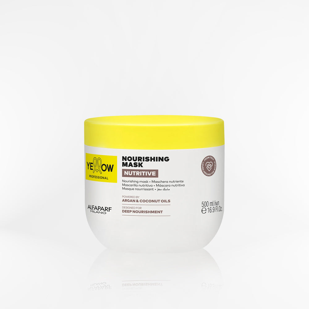 YELLOW - NUTRITIVE Mascara para cabello seco 500 gr