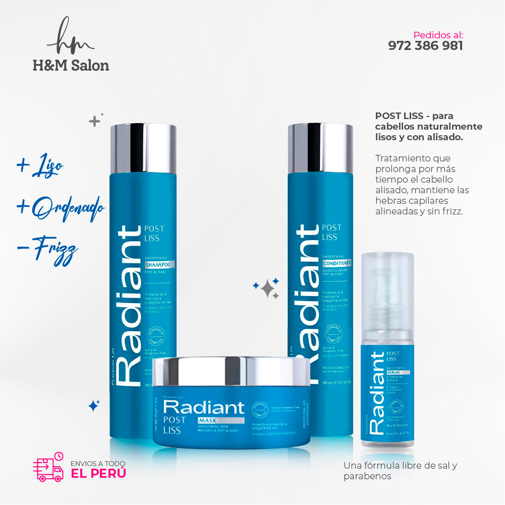 RADIANT - POST LISS TRIO + Serum capilar