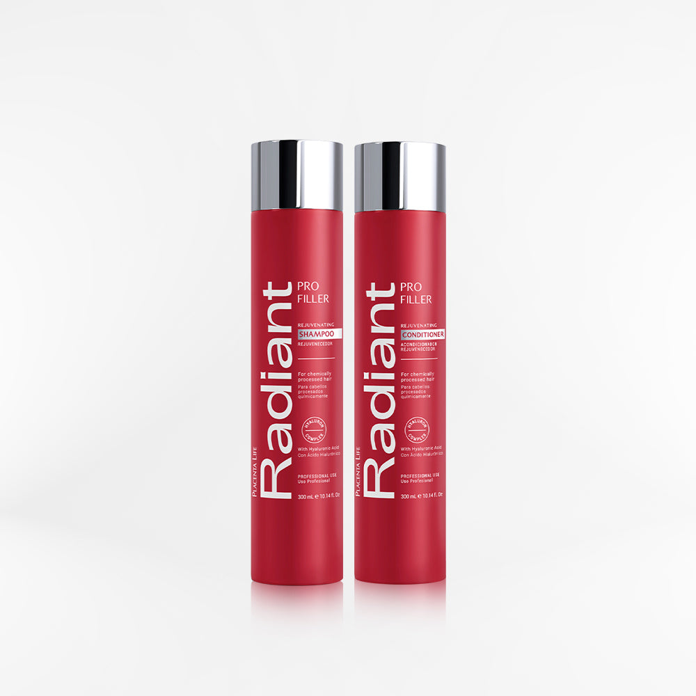 RADIANT - PRO FILLER DUO Shampoo + Acondicionador 300 ml