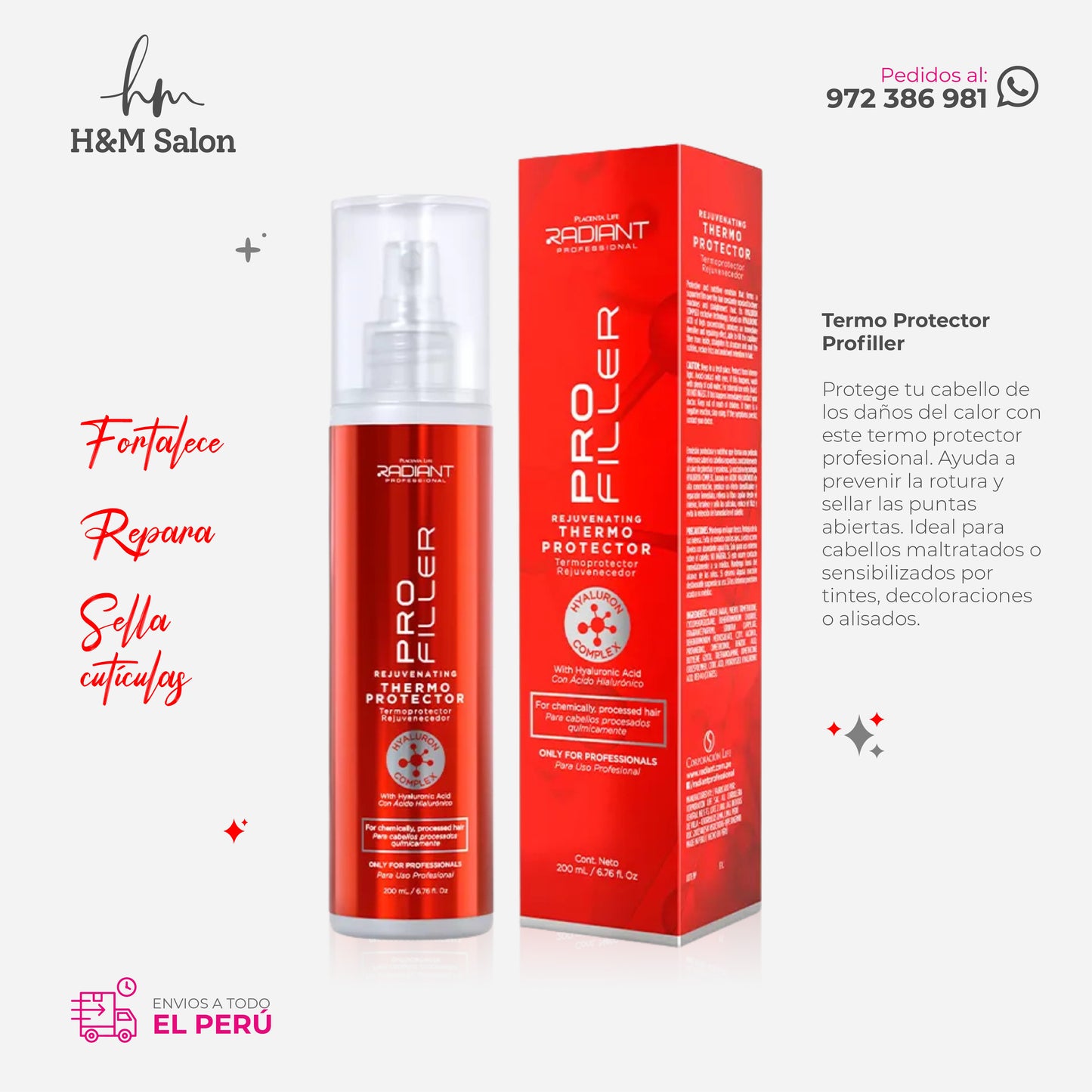 RADIANT - PRO FILLER Thermo Protector 200 ml