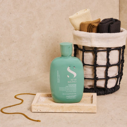 ALFAPARF SEMI DI LINO - Scalp Duo Energizing shampoo + energizing tonic