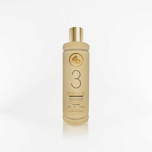 4D LIFE PROFESSIONAL - Acondicionador para cabellos maltratados EXTREM-LISS 400 ml