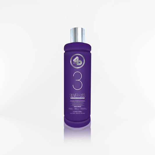 4D LIFE PROFESSIONAL - Acondicionador matizador SILVER-LISS 400 ml