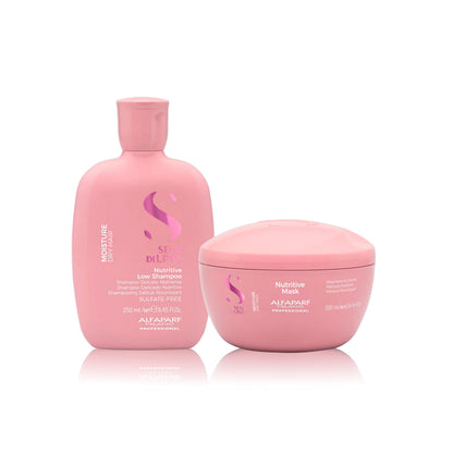 ALFAPARF SEMI DI LINO - Moisture nutritive duo shampoo + mask