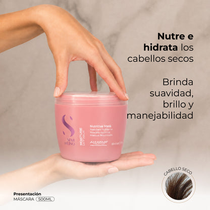 ALFAPARF SEMI DI LINO - Moisture nutritive mask 500 ml
