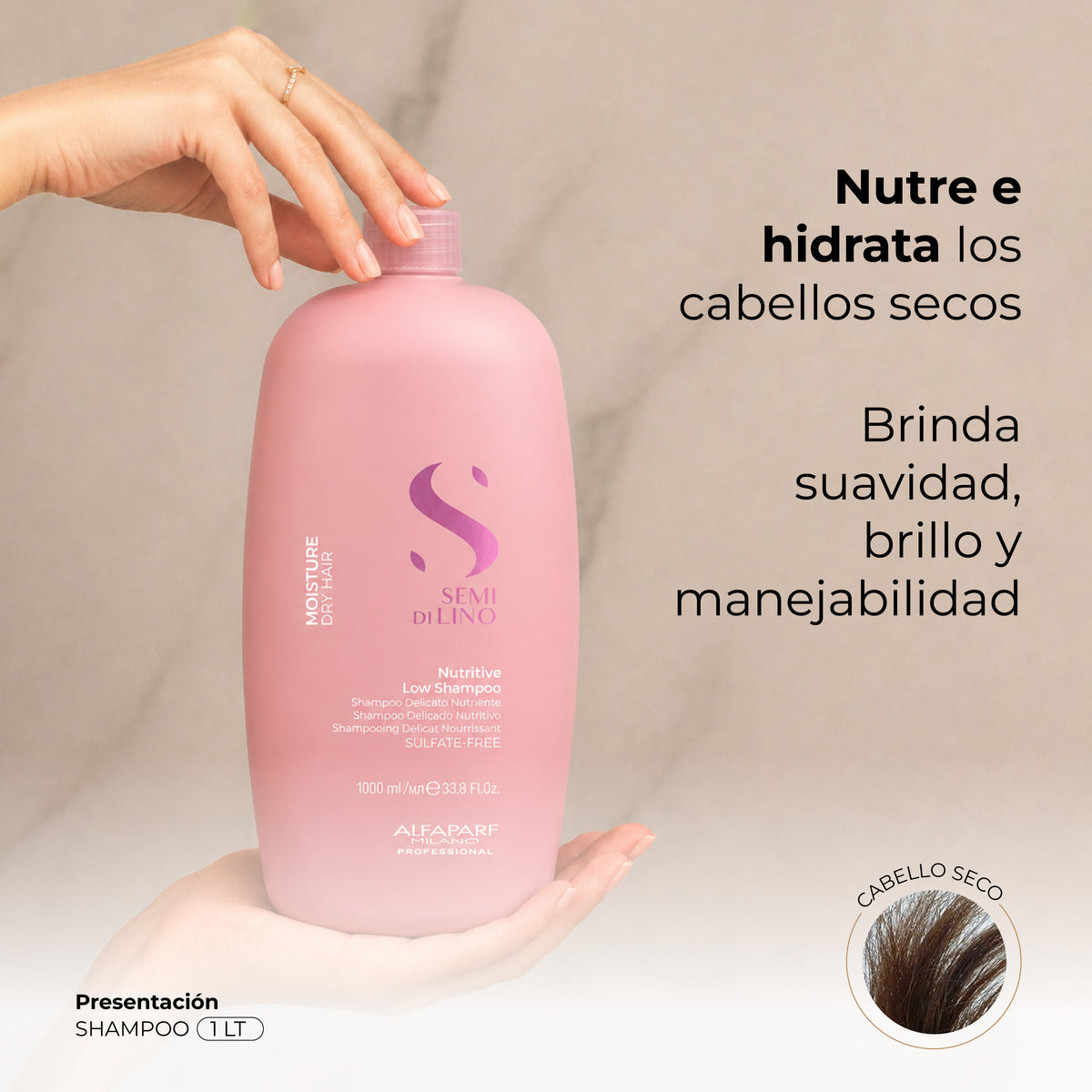 ALFAPARF SEMI DI LINO - Moisture nutritive shampoo 1000 ml