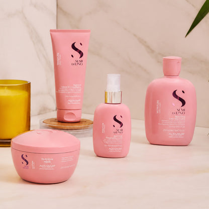 ALFAPARF SEMI DI LINO - Nutritive shampoo + mask + conditioner + fluid