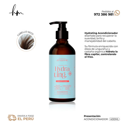 AMAZONIC Hydrating • Acondicionador 400ml
