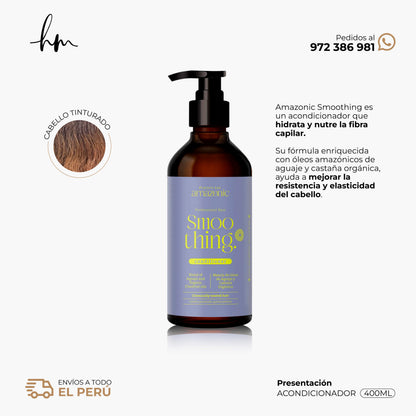 AMAZONIC Smoothing • Acondicionador 400ml