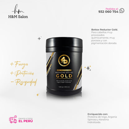 4D LIFE PROFESSIONAL - BOTTOX REDUCTOR GOLD 1K