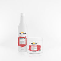 YELLOW - COLOR CARE DUO Shampoo y máscara para cabellos teñidos 500 ml