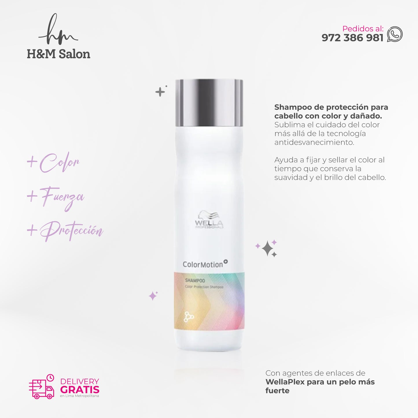 WELLA - COLOR MOTION DUO shampoo + mascara