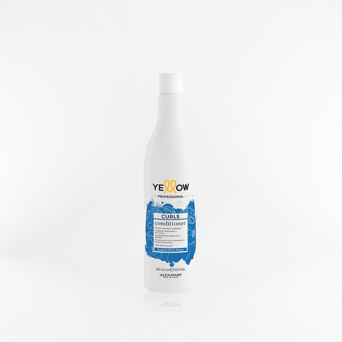 YELLOW - CURLS Acondicionador para cabellos ondulados 500 ml