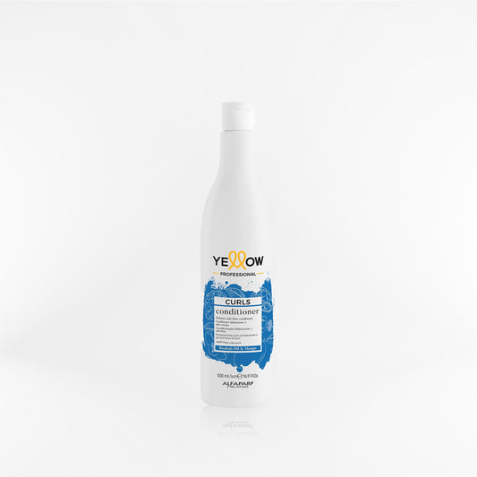 YELLOW - CURLS Acondicionador para cabellos ondulados 500 ml