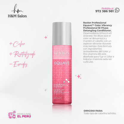REVLON - EQUAVE COLOR VIBRANCY ACONDICIONADOR 200 ml