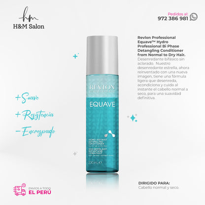 REVLON - EQUAVE HYDRO DETANGLING ACONDICIONADOR 200 ml