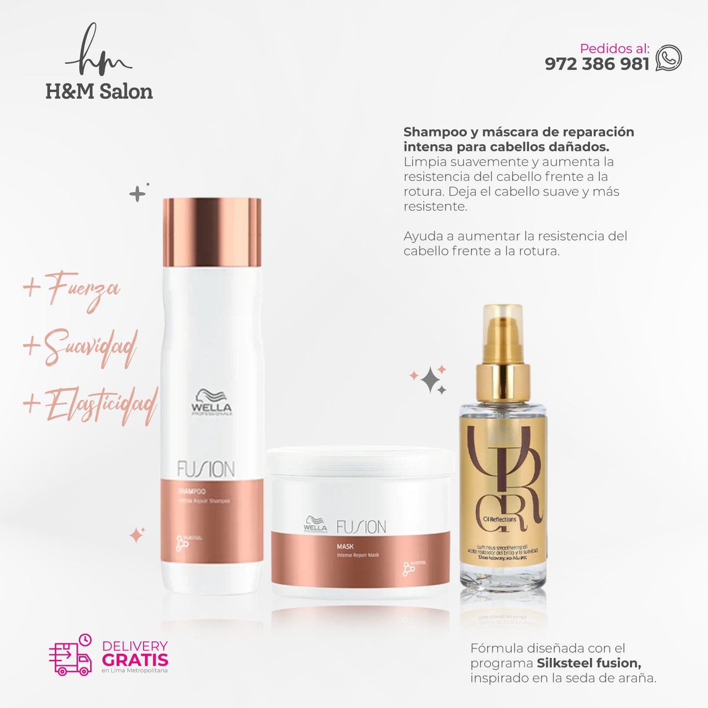 WELLA - FUSION DUO + Oil Reflection