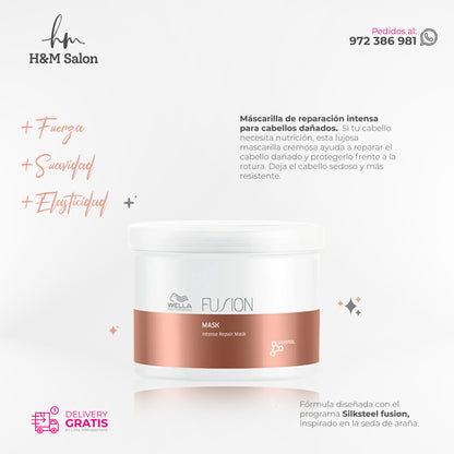 WELLA - FUSION DUO shampoo + mascara