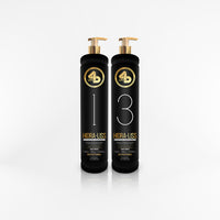 4D LIFE PROFESSIONAL - DUO HIDRA-LISS shampoo + acondicionador 1 L