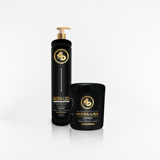 4D LIFE PROFESSIONAL - DUO HIDRA-LISS shampoo + mascara 1 L