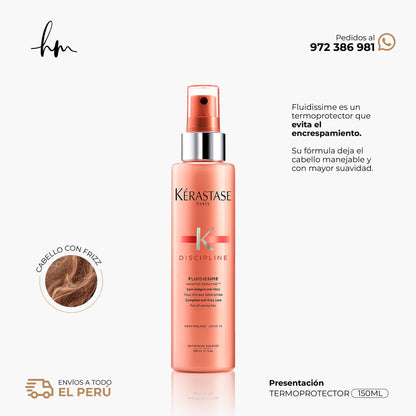 KÉRASTE DISCIPLINE • Termoprotector AntiFrizz Fluidissime 150ml