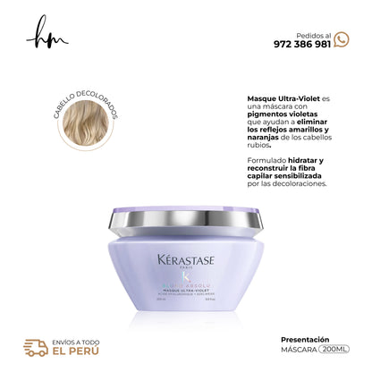 Kérastase Blond Absolu • Mascara Masque Ultra Violet 200ml