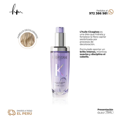 Kérastase Blond Absolu • Recarga Oleo Cicagloss 75ml