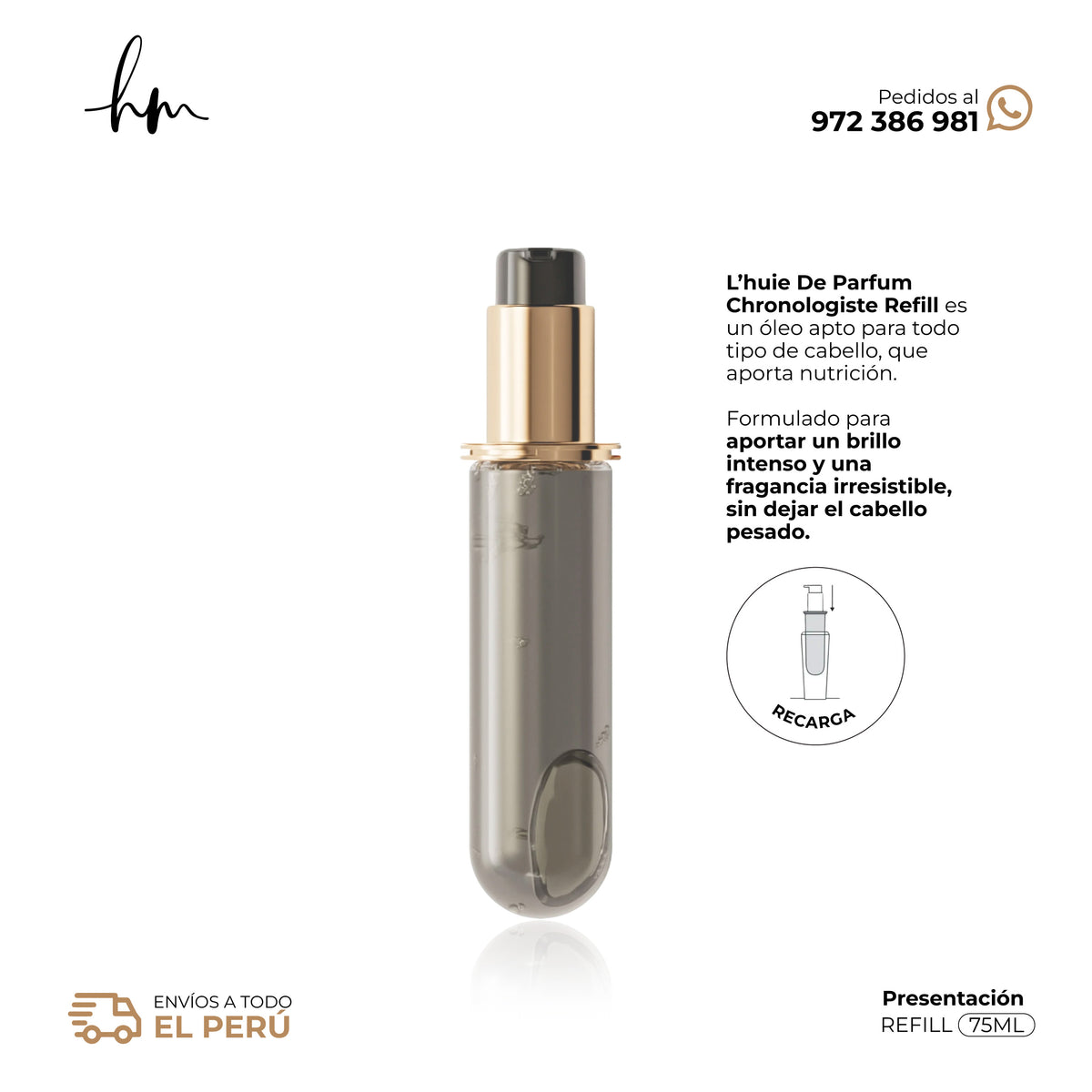 Kérastase Chronologiste • Recarga Óleo 75ml