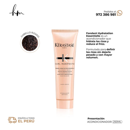 Kérastase Curl Manifesto • Acondicionador Fondant Hydratation 250ml
