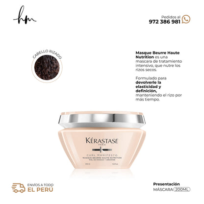 Kérastase Curl Manifesto • Mascara Masque Beurre 200ml