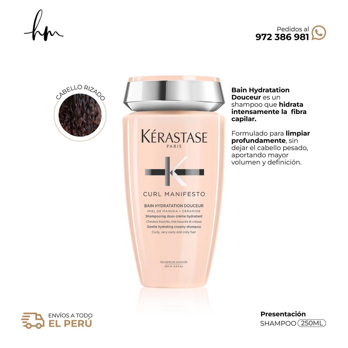 Kérastase Curl Manifesto • Spray Refresh Absolu 190ml