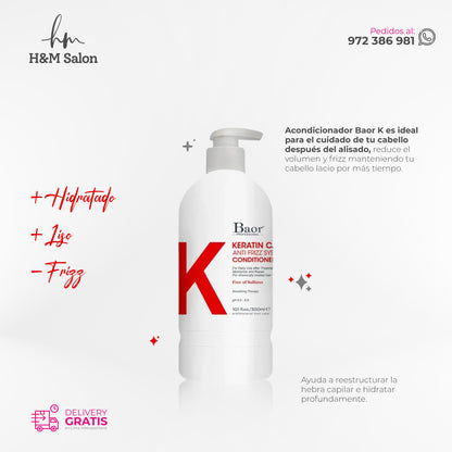 BAOR K - TRIO KERATIN CARE