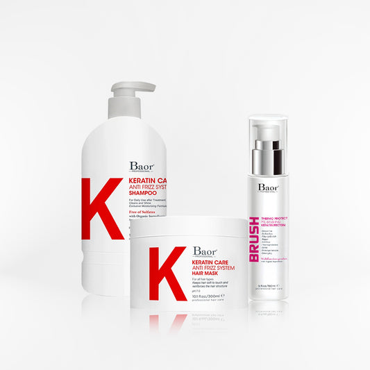 BAOR K - DUO KERATIN CARE + BRUSH