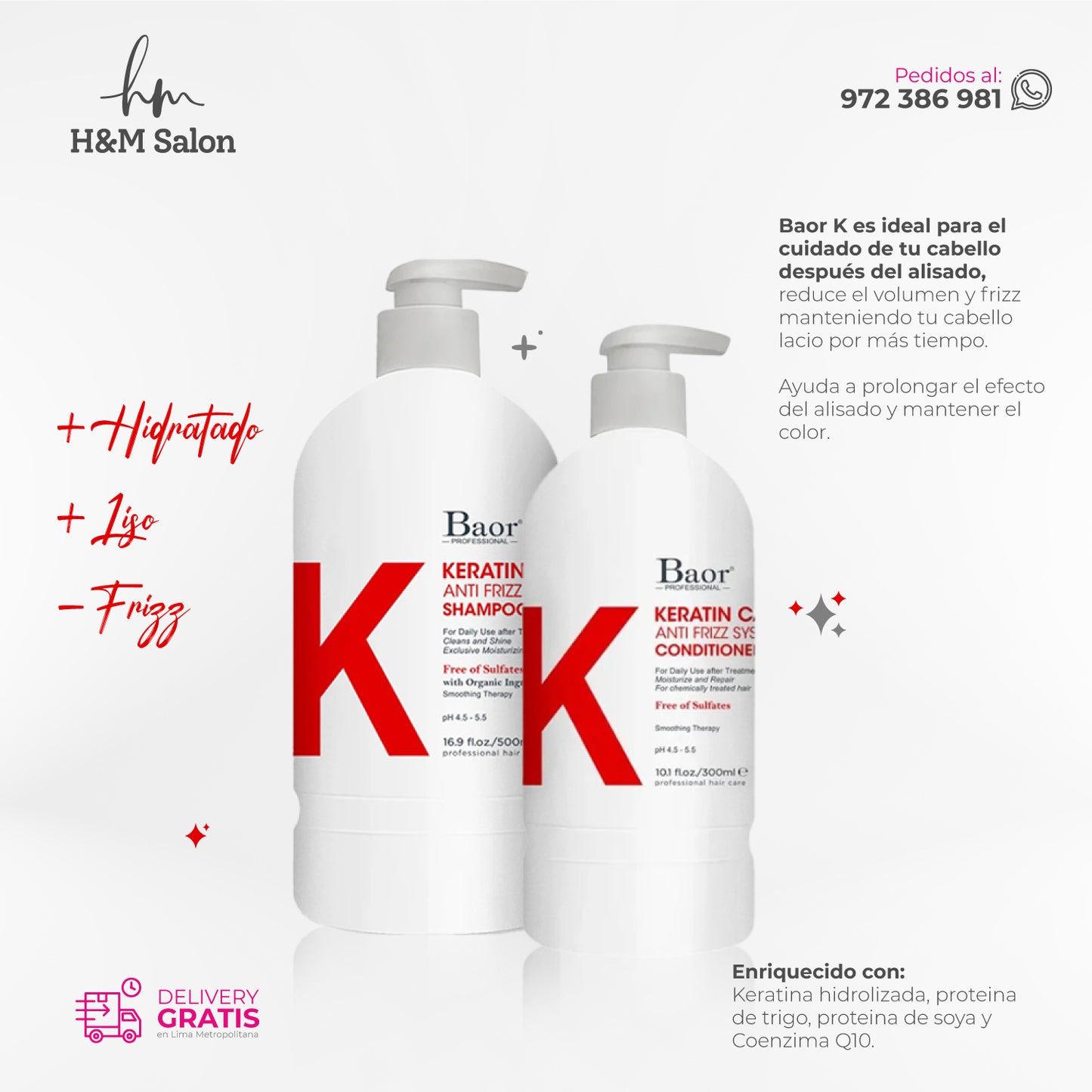 BAOR K - DUO KERATIN CARE