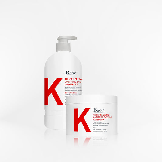 BAOR K - DUO KERATIN CARE Shampoo + Mascara