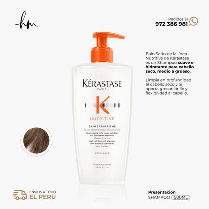 KÉRASTASE Nutritive • Shampoo Bain Satin Riche 500ml