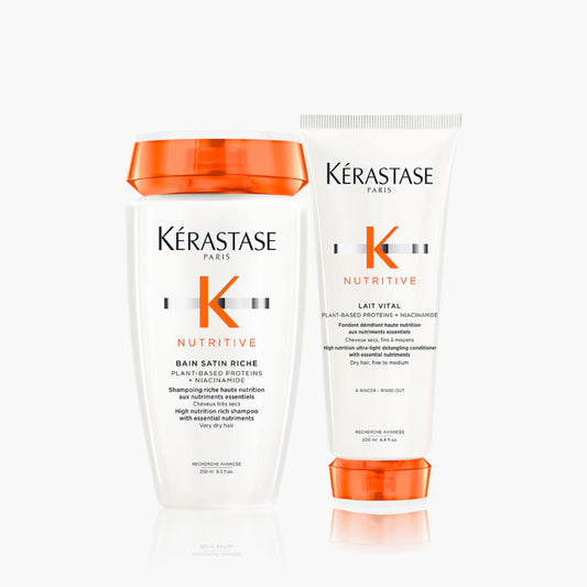 KÉRASTASE Nutritive • DUO Riche Shampoo + Acondicionador