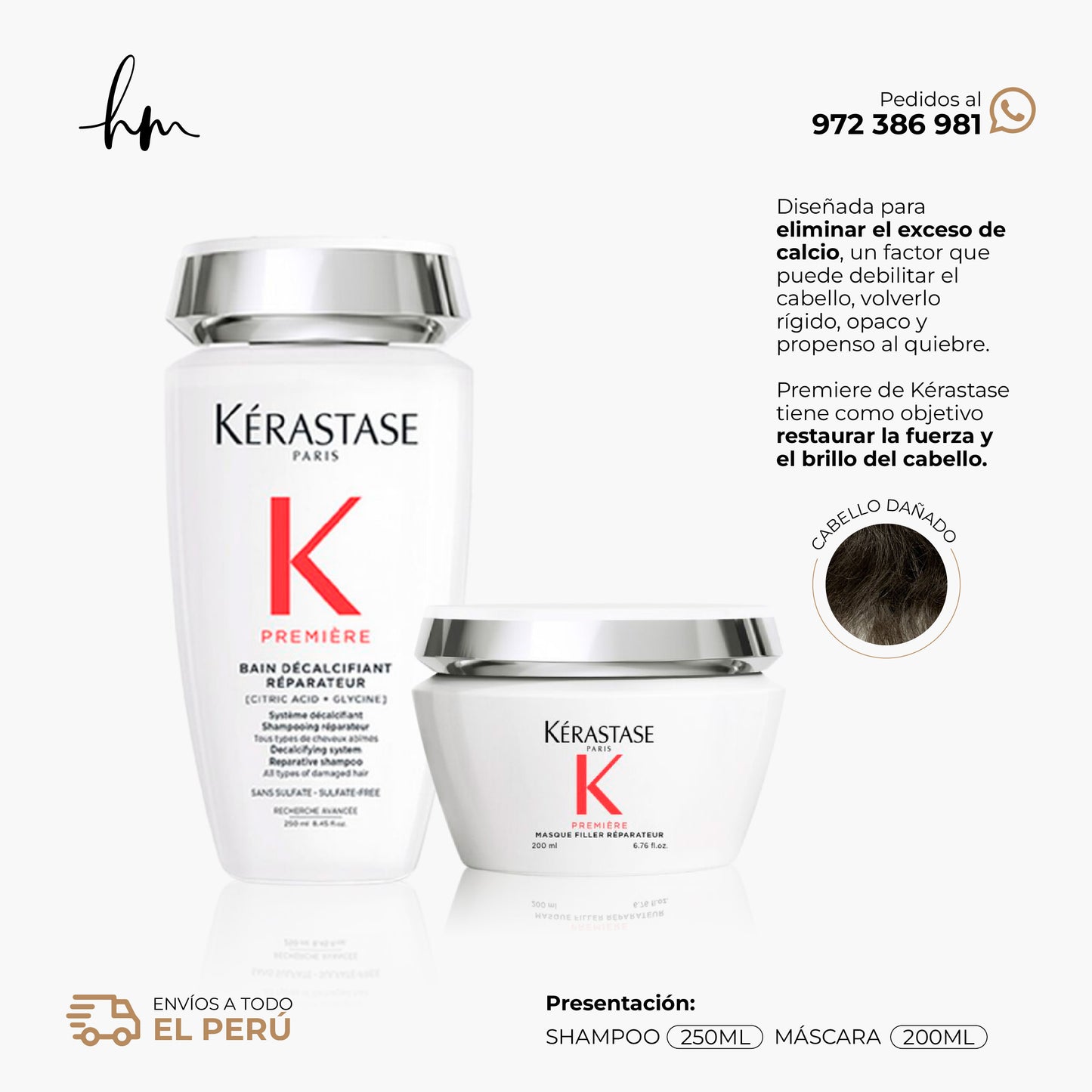 KÉRASTASE Premiere • DUO Shampoo + Máscara