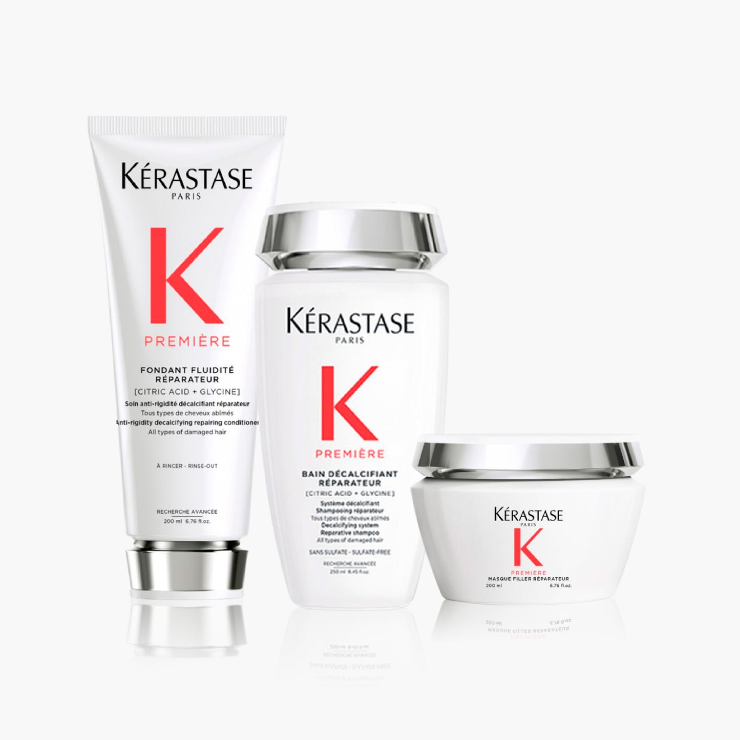 KÉRASTASE Premiere • TRIO Shampoo + Acondicionador + Máscara