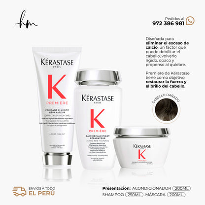 KÉRASTASE Premiere • TRIO Shampoo + Acondicionador + Máscara
