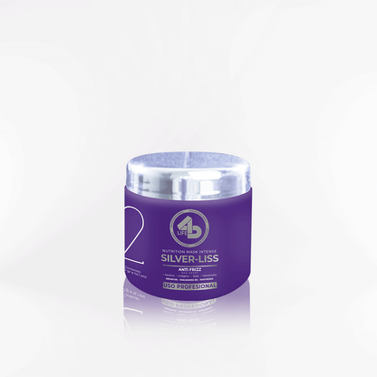 4D LIFE PROFESSIONAL - Mascarilla matizadora SILVER-LISS 400 gr