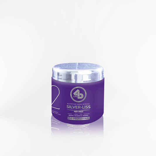 4D LIFE PROFESSIONAL - Mascarilla matizadora SILVER-LISS 400 gr