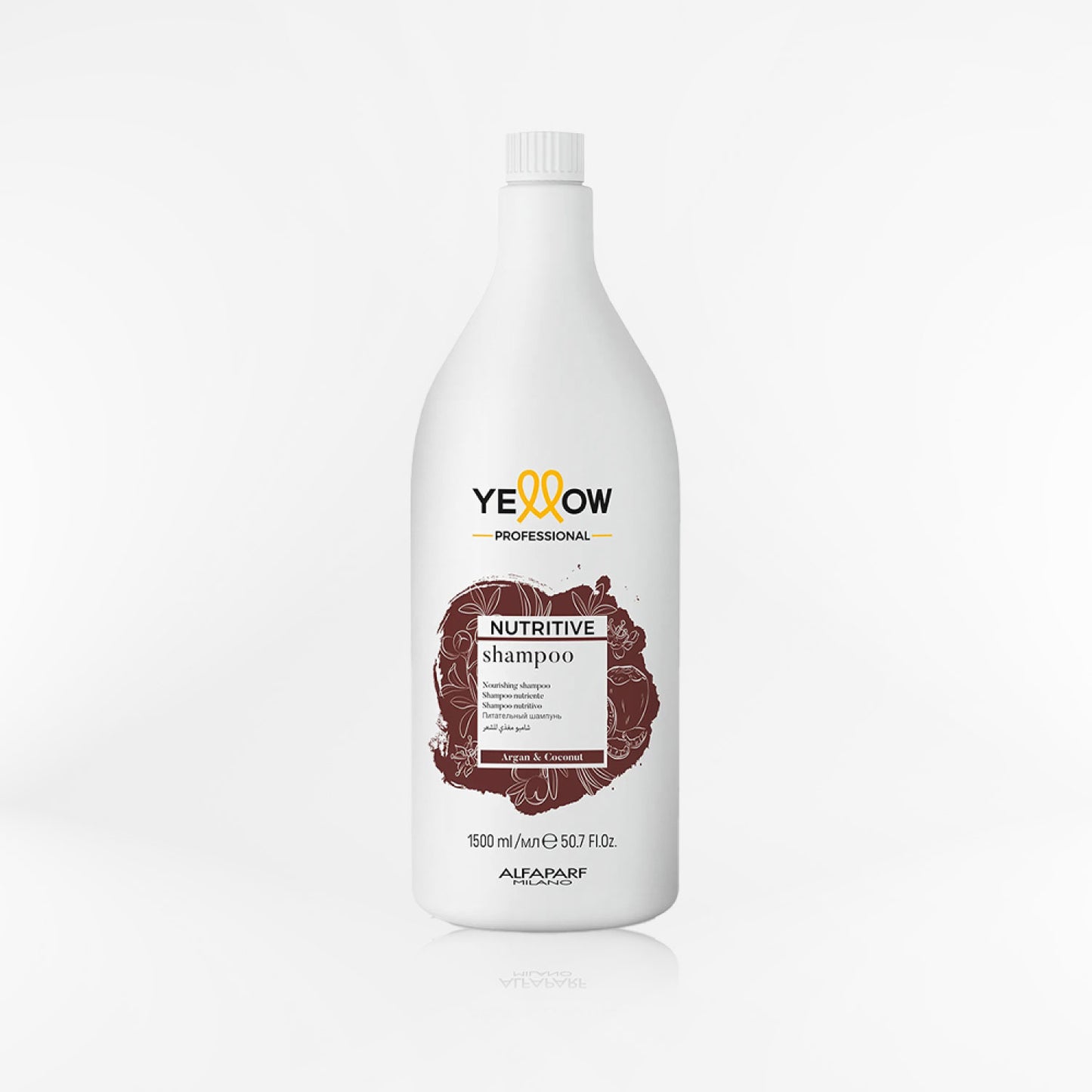 YELLOW - NUTRITIVE Shampoo para cabello seco 1.5L